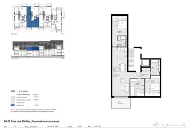 Appartement neuf de 4.5 pièces aux portes de Lausanne