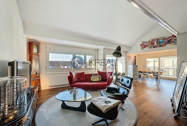 Superbe duplex de 5.5 pièces entièrement rénové – lumineux et spacieux