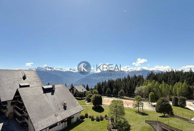 Vue imprenable sur les Alpes - Appartement en résidence secondaire et vendable aux étrangers