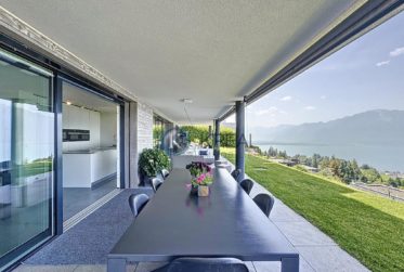 Appartement d’exception avec vue panoramique imprenable sur le lac et les Alpes