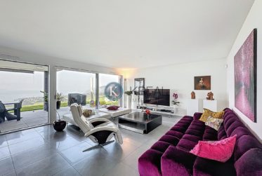 Appartement d’exception avec vue panoramique imprenable sur le lac et les Alpes