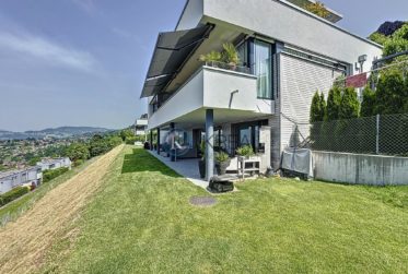 Appartement d’exception avec vue panoramique imprenable sur le lac et les Alpes
