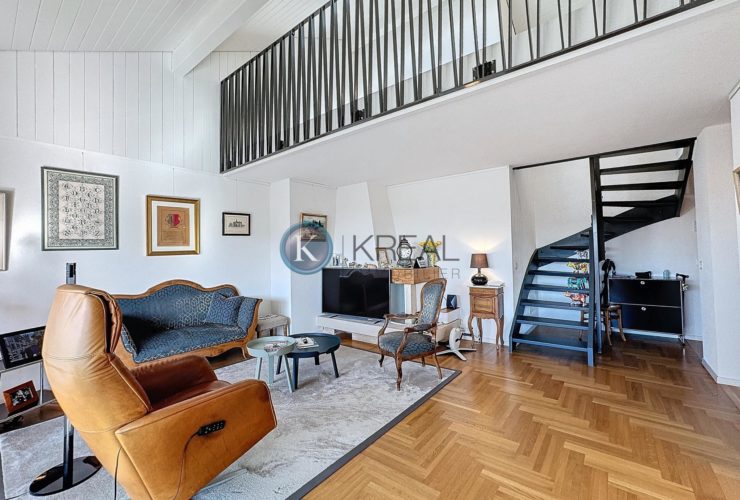 Coup de cœur assuré : duplex lumineux 3.5 pièces avec balcon et prestations de qualité !
