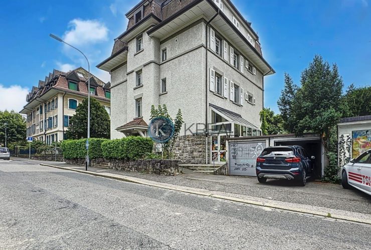 330 m² de charme et de potentiel avec jardin privatif à Lausanne