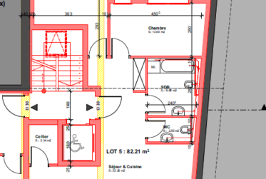 LOT 5 : Appartement de 3.5 pièces avec balcon