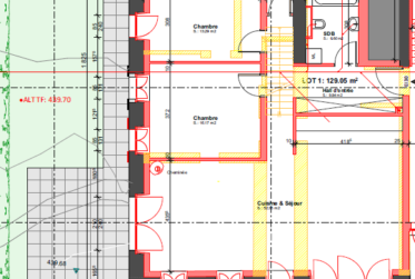 LOT 1 : Appartement de 4,5 pièces avec jardin et terrasse