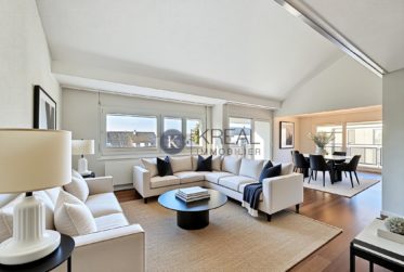 Magnifique duplex 5.5 pièces rénové avec goût : espace et lumière au rendez-vous !