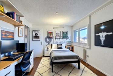 Magnifique duplex 5.5 pièces rénové avec goût : espace et lumière au rendez-vous !