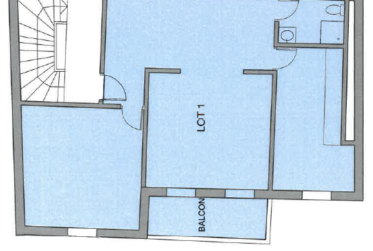 Au coeur du village - appartement de 2,5 pièces avec balcon