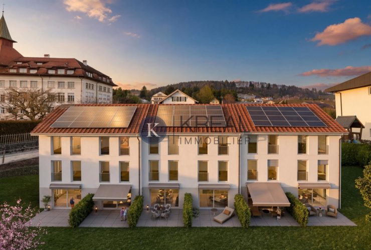 Confort, luminosité et nature : votre future villa à Vallorbe