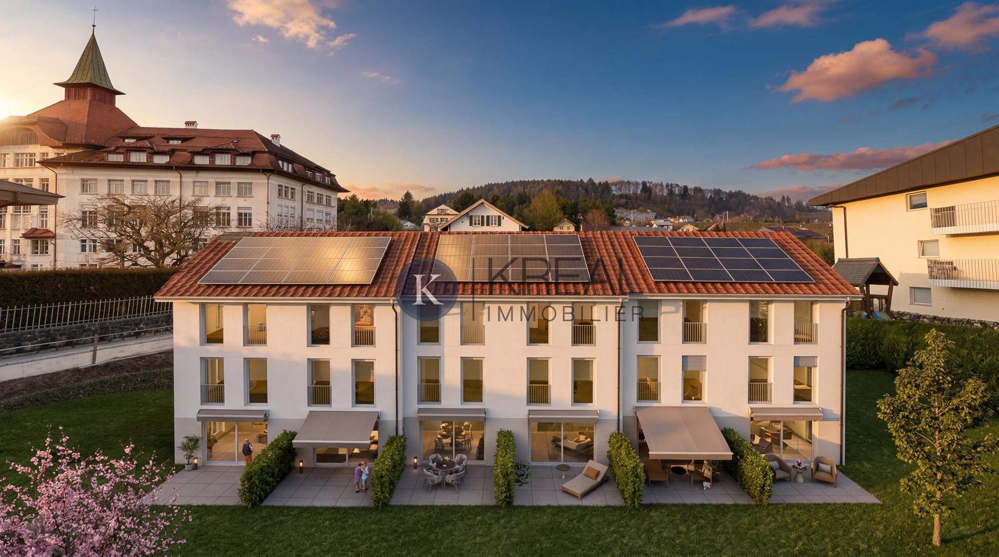 Confort, luminosité et nature : votre future villa à Vallorbe