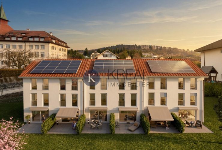 Confort, luminosité et nature : votre future villa à Vallorbe