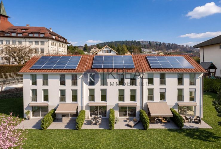 Confort, luminosité et nature : votre future villa à Vallorbe