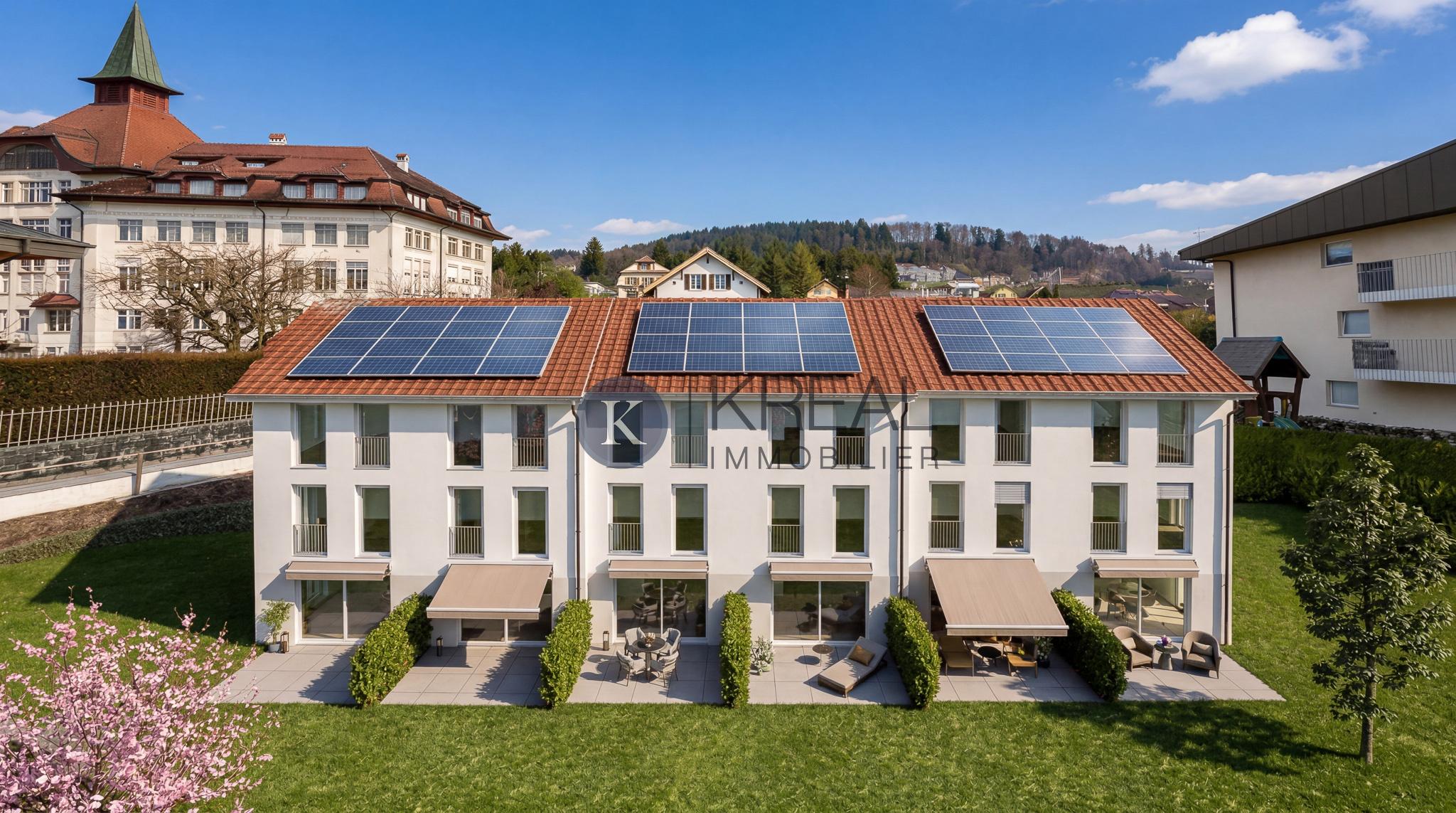 Confort, luminosité et nature : votre future villa à Vallorbe