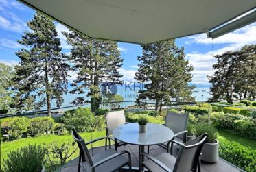Vue lac d’exception - Appartement 4.5 pièces à proximité immédiate du Léman