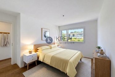 Cadre de vie privilégié : 4,5 pièces moderne avec balcon et vue exceptionnelle sur le lac