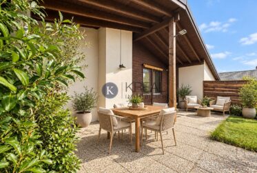 Maison individuelle de 4,5 pièces avec jardin et garage